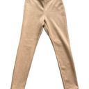 T Tahari  Faux Leather Straight Leg Sesame Pants Sz Small NWT Photo 0