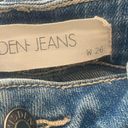 Hidden Jeans  Distressed Cropped Light Wash Jeans with a Raw Hem. Size 26. Photo 7