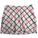 Lady Hagen  Women's Plaid Golf Skort Size 14 Stretch Pockets Golf Pickleball Photo 0