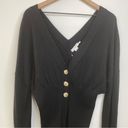 Good American  Ribbed Knit Waisted Cardigan Photo 3