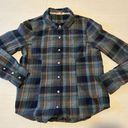 Roxy Women’ button down shirt size medium Photo 0