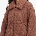 UGG NWT  Women’s Maeve Sherpa Jacket Coat Dark Chestnut Medium Photo 0