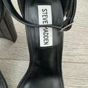 Steve Madden  Black High Heel Buckle Pump Shoes Photo 1