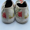 Talbots  size 8 Jungle Hibiscus slip on canvas sneakers Photo 5