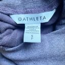 Athleta  Balance Cinch Purple Sweatshirt Long Sleeve Turtleneck Women’s Sz Small Photo 8