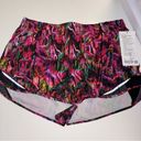 Lululemon  Hotty Hot LR Short *Lined, 4"L Size 14 Tall Hyper Flow Pink HY… Photo 1