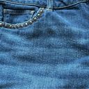 American Eagle  Artist Crop Jeans 14 Womens Studs Stretch Medium Wash Denim Ankle Photo 14