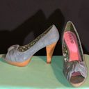 Jean Colored/Patterned Heels Size 9.5 Photo 1