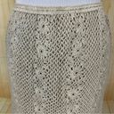 Sundays Vintage Sunny  Tan Knit Skirt Photo 3