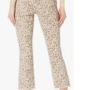 Sanctuary NWT  X Anthropologie Connector Kick Cropped Jean Leopard Photo 1