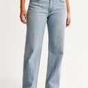 Abercrombie & Fitch Curve Love Low Rise Baggy Jean Photo 0