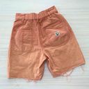 BDG Urban Outfitters High Rise Cargo Shorts Ombre Orange Photo 6