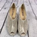 Paul Green  “Passion” Laser Cut Gold Taupe Shimmer Booties. Size UK 3 (US 5.5) Photo 10