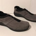 Aetrex  genuine leather gray slip on loafers size 10.5 / 11 Photo 0