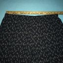 Vintage Blue 𝅺FOUNDED 1989 - black pull on with ditzy flower print pants size L Photo 6