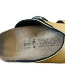 Birkenstock Birki’s by  Santosa Sandals Womens Size US 6 Yellow Leather Shoes Photo 3