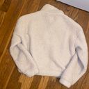 American Eagle Outfitters tan sherpa jacket Photo 1