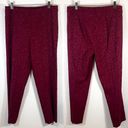 Natori 3pc  Burgundy Red Duster Jacket, Dress, Pant Mix Match Outfit size 12 Photo 3