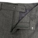 Ralph Lauren  Black Label Wide Leg High Rise Wool Dress Pants Gray Women’s Size 8 Photo 2