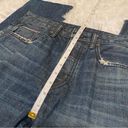 Vince  Selvedge Boyfriend Slouch Union Cuffed Jeans in Blue Photo 4