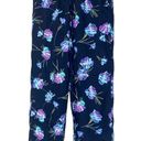 Vans  Off the Wall Floral Print‎ Drawstring cropped Pants size Large Photo 0