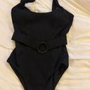 One Piece Black  Swimsuit Photo 2