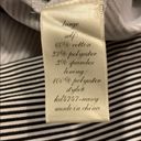 Harper  striped dress size L black and white Photo 7