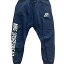 Nike Sportswear Size Small Navy Blue Jogger Sweatpants Photo 0