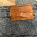 One Teaspoon  libertine high waisted cropped wide leg denim jeans size 25 Photo 7