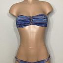 PilyQ New.  Tahiti blue and metallic teeny bikini Photo 3