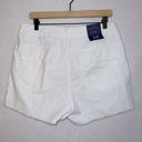 Gap NWT  High Rise Utility Shorts in Optic White women's size 12 Photo 5