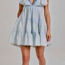 Free People "UNDONE" SEA SPRAY WASH MINI DRESS - SZ XS - NWT Photo 0