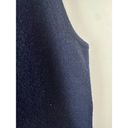 St. John  Tank Sweater Wool Sleeveless Scoop Neck Navy Blue Small Photo 1