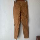 Spanx  Petite High Waisted Stretch Twill Ankle Cargo Pant in Honey Glow Photo 6