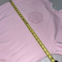 Vintage pink snowflake sweatshirt Christmas sweater Grandmacore White Size L Photo 6