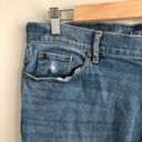 The Loft  Outlet Distressed Blue Girlfriend Jeans Women's Size 8 Petite 8P Photo 1