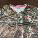 Realtree Camouflage V-Neck Long Sleeve Tee Size X-Large Photo 4