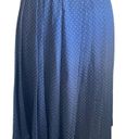 J.Crew NWT  Double Pleated Midi Blue Polka Dot Skirt size 12 Photo 2