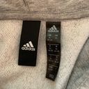 Adidas  Womens Athletics Essential Cotton Fleece 3 Stripe Pullover Hoodie Size XL Photo 5