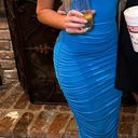 Revolve Blue Midi Dress Photo 1