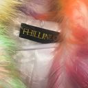 Rainbow Fur Coat Multiple Size XXL Photo 1