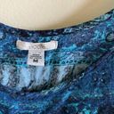 Ecote Urban Outfitters  Blue Green Low Back Tank Top Womens Size M Peplum Photo 2