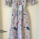 Hill House The Ophelia Dress in Sea Creatures Size XS NWT Photo 2