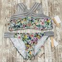 Gibson Latimer  Floral Tropical Print 2-pc Swim Set Photo 0