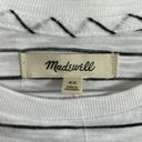 Madewell Dolaman Sleeve Crewneck Tee Shirt in Black and White Stripe Size XS NWT Photo 3