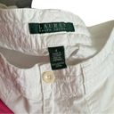 Ralph Lauren  White Womens Size 4 Cropped Capri Pants Photo 5