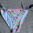 Wild Fable Women's Fruit Print Side-Tie High Leg Cheeky Bikini Bottom - Photo 2