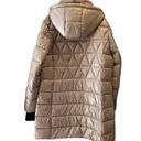 Anne Klein  Women's Shine Hooded Packable Puffer Coat Taupe Size XL NWT Photo 5