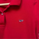 Vineyard Vines  Susie Fit Red Short Sleeve Polo Medium Photo 1