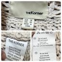 The Korner Open Knit Open Front Pockets Oversized Soft Longline Cardigan XS Photo 10